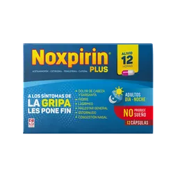 Noxpirin Plus Caja X 12 Capsulas