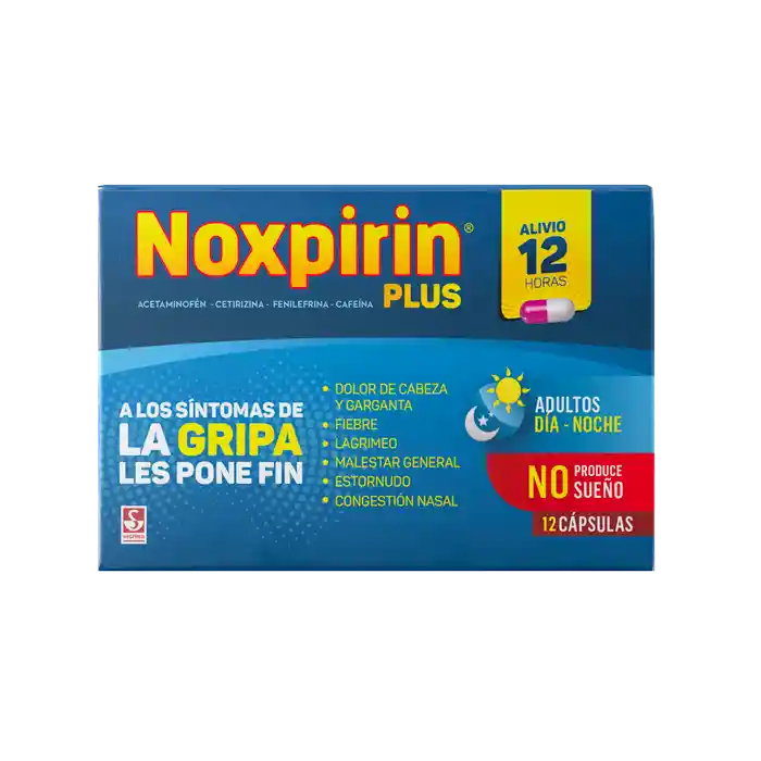 Noxpirin Plus Caja X 12 Capsulas