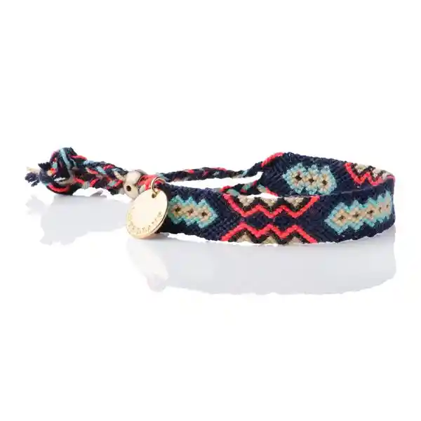 Wayuu Pulsera Social Impact Blue Navy