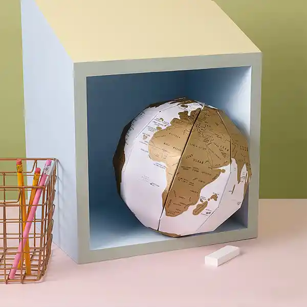 Inusual Design Mapa Scratch Globe