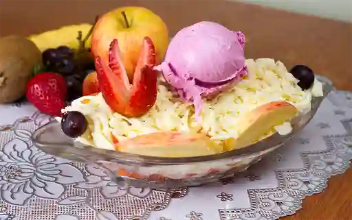 Ensalada de Frutas Mini con Helado