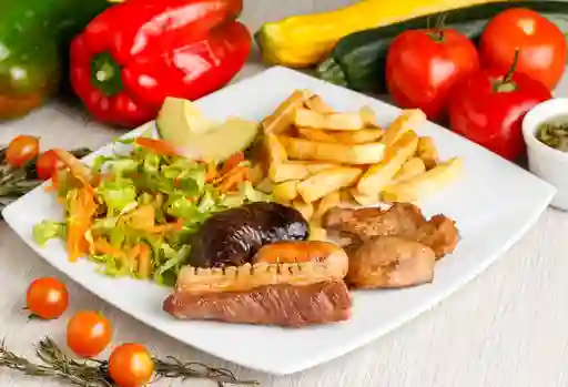 Parrilladita Jaramillo Sopa y Jugo