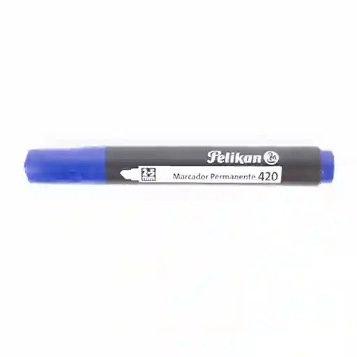 Marcador Permanente 420 Azul