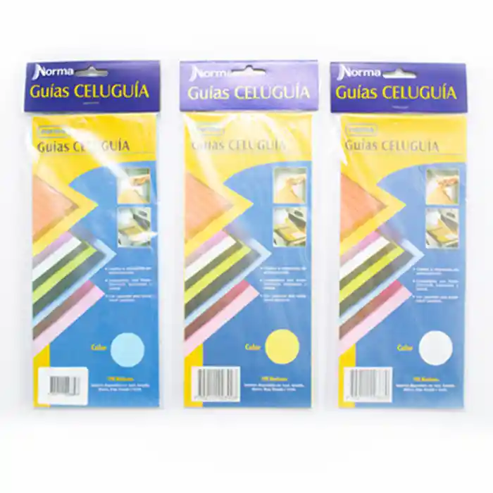 Guia P/Folder Celuguia Amarillo 500390 