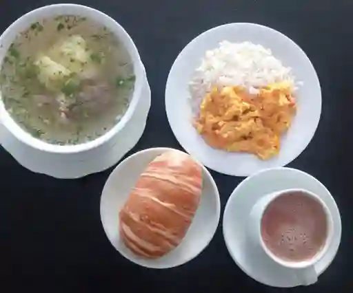 Combo 1 + Vaso de Fruta