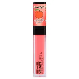 BYS Maquillaje Labial Liquid Velvet 28 Peaches Cream