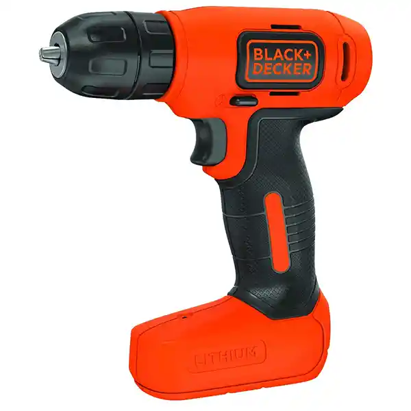 Black & Decker Taladro Inalámbrico de 3/8 Pulgadas 8V I/L 400RPM