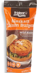 Trident Seafoods Salmon Burgers Alaskan