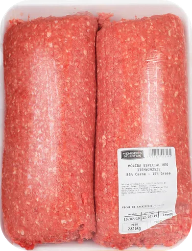 Members Selection Carne Molida Especial Bandeja - Pricesmart