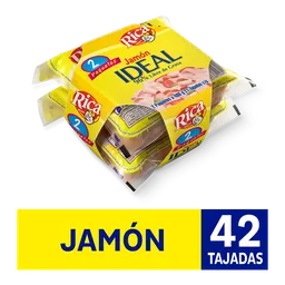 Rica Rondo Jamón Ideal 96% Libre de Grasa