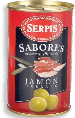 Serpis Aceitunas Rellenas de Jamón Serrano