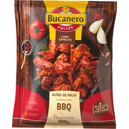 Bucanero Alitas de Pollo Adobadas con BBQ Línea Especial