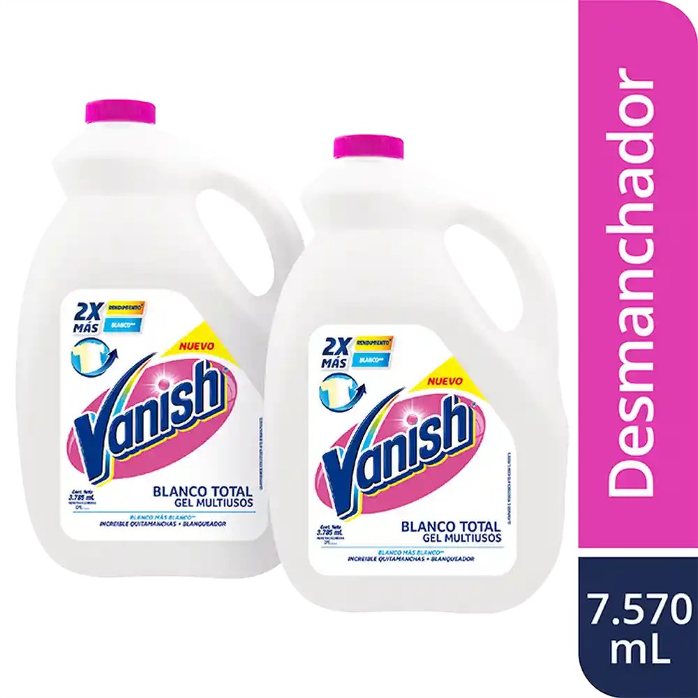 Vanish Desmanchador Líquido Blanco