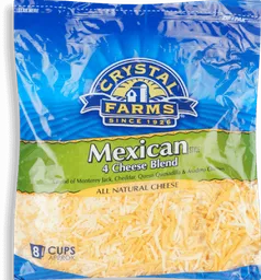 Crystal Farms Mezcla Mexicana de 4 Quesos