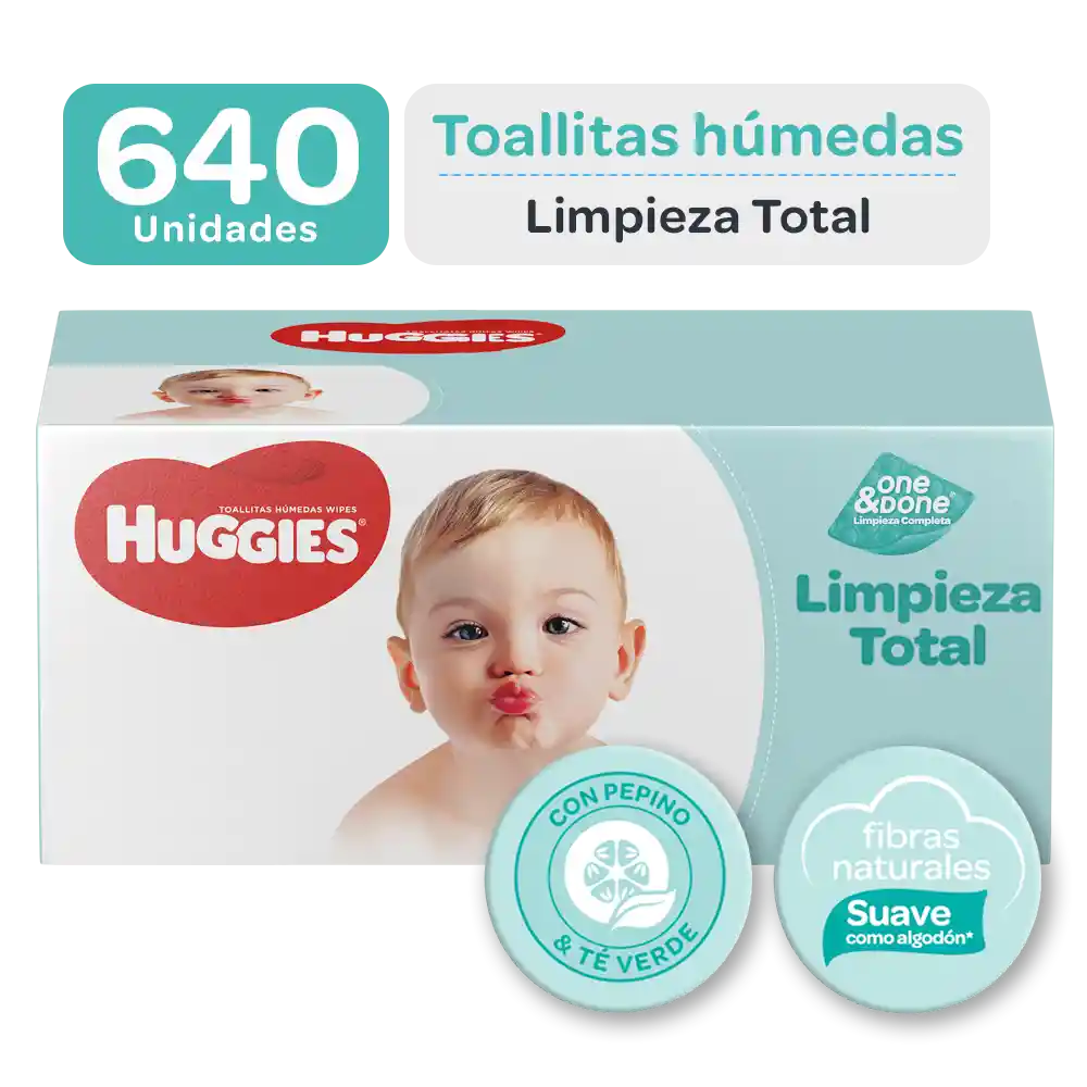 Huggies Toallitas One&done C