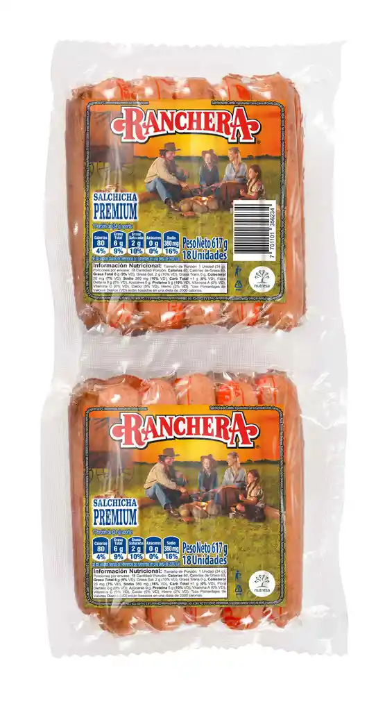 Ranchera Salchichas Premium