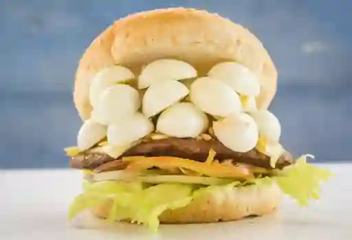 Hamburguesa Sencilla con Huevo