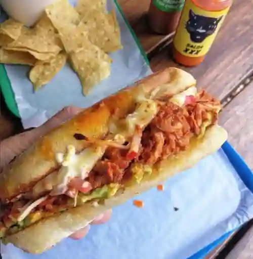 Torta de Cochinita Pibil