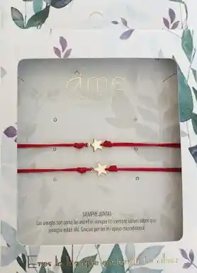 Estrella Pulsera Ame Doble Amigas X1Und