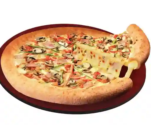 Una Pizza Mediana Premium Borde