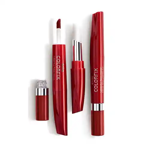 Duo Labial Colorfixtattoo Intense Rojo Passion