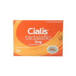 Cialis Eli Lilly 5Mg X 14 Comprimidos