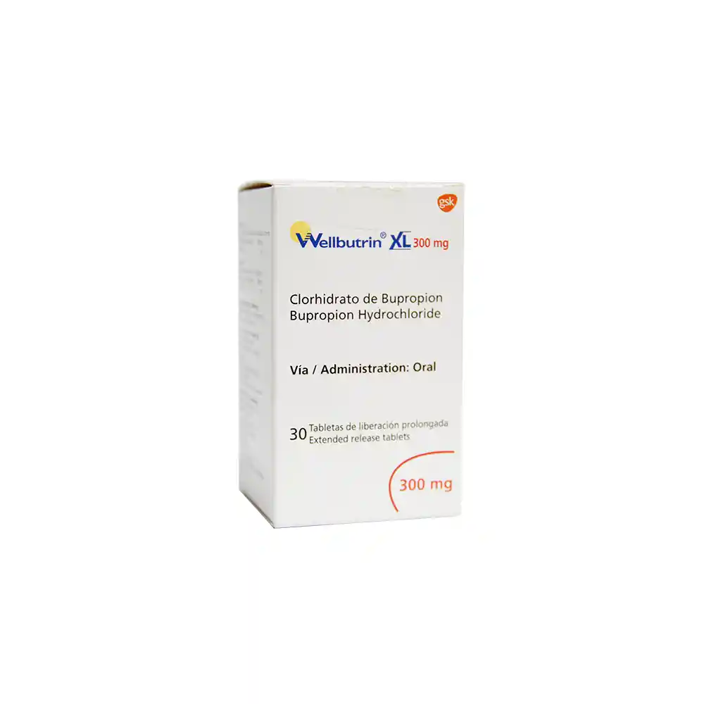 Wellbutrin XL Tabletas (300 mg)