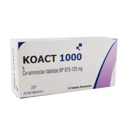 Koact Novamed 1000 Mg 15 Tabletas 3 + Pae