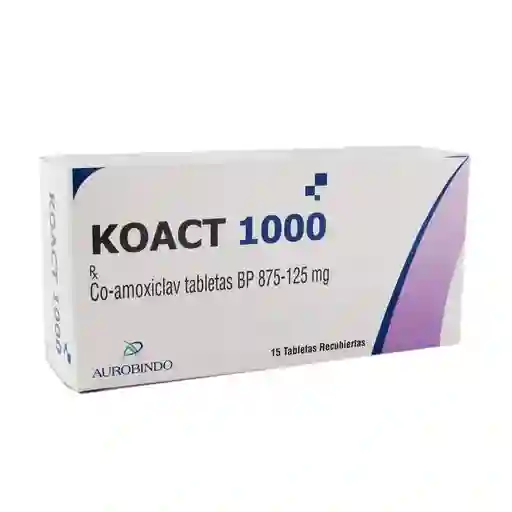 Koact Novamed 1000 Mg 15 Tabletas 3 + Pae