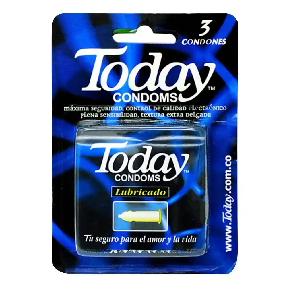 Today Lubricado Condoms Lubricado