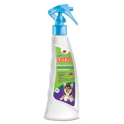 Petys Spray Perros Con Repelente Pulgas 180 Ml