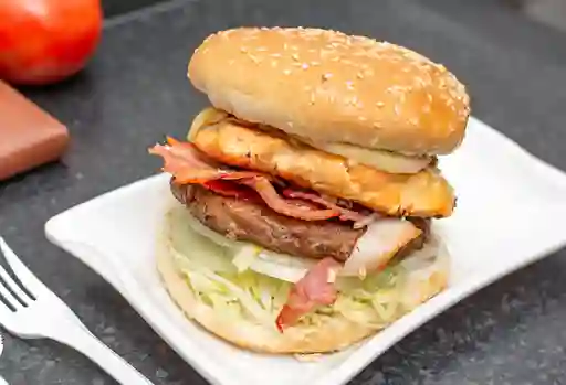 Hamburguesa Mixta Especial