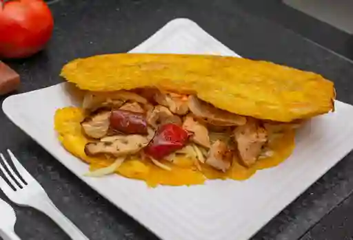 Patacón Pollo