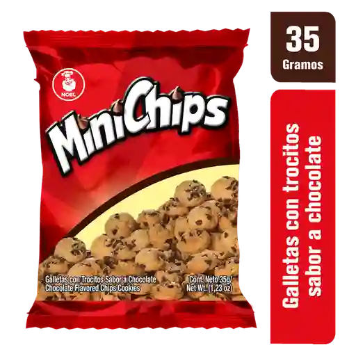 Mini Chips Galletas con Trocitos de Chocolate 