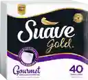 Suave Gold Servilleta Gourmet Doble Hoja