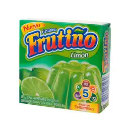   Frutiño  Gelatina Sabor A Limon Caja 