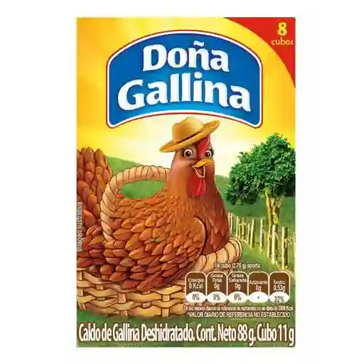 Dona Gallina Caldo De Gallina Deshidratado