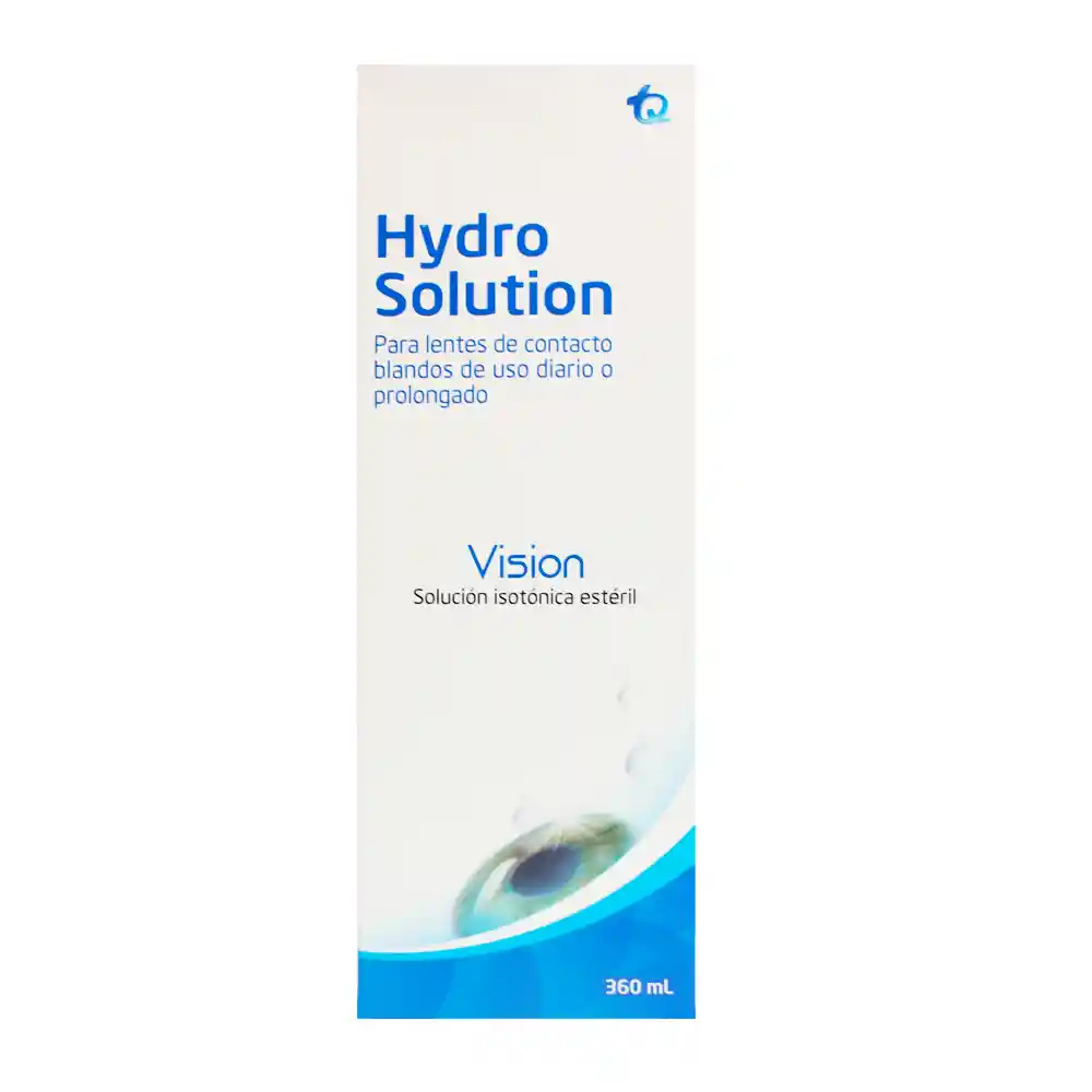 Hydro Solution Solucion Limpiadora Lentes De Contacto