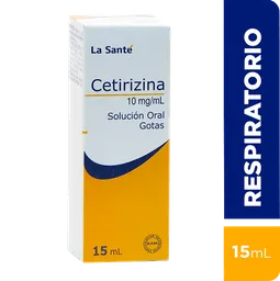 La Sante Cetirizina Solución Oral (10 mg) 