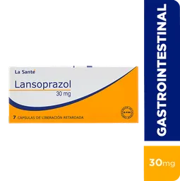 La Santé Lansoprazol (30 mg) 7 Cápsulas