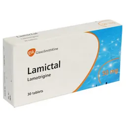 Lamictal Tab Oro 50 Mg Oral Caj 30 Un