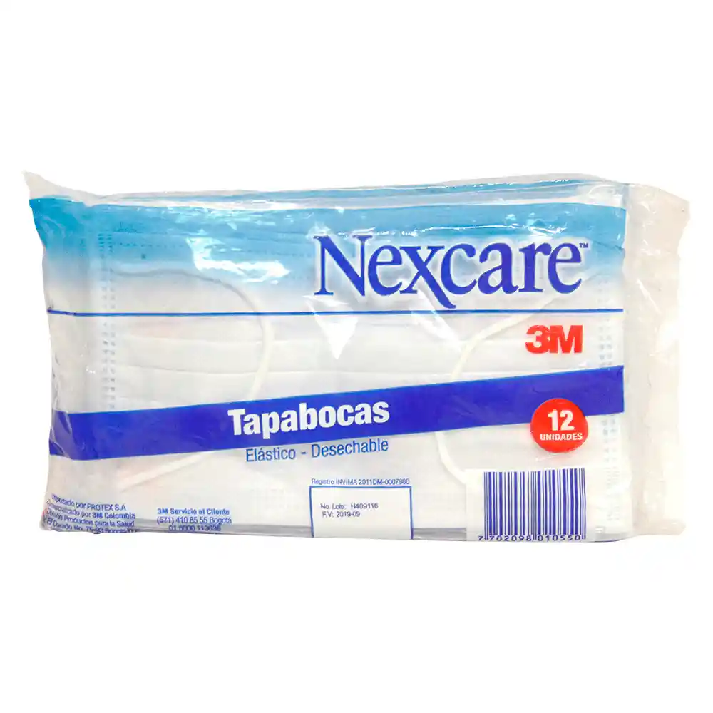 Nexcare Tapabocas Desechables