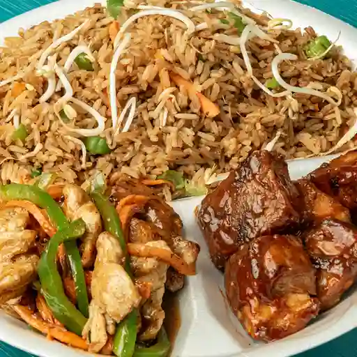 Pollo Ostras y Costillas