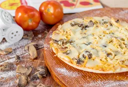 Pizza Mediana Pollo y Champiñón 