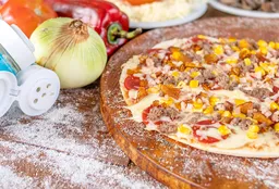 Pizza Grande Jamón y Queso 