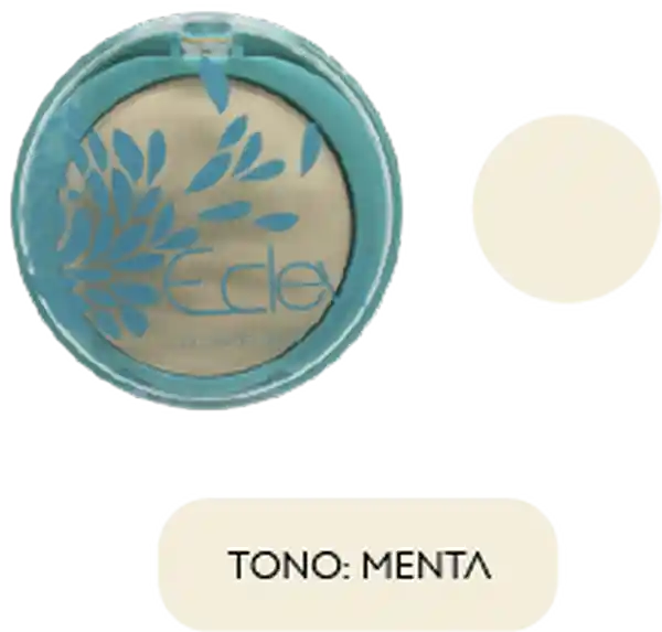 Ecleyr Polvo Compacto - Tono Menta