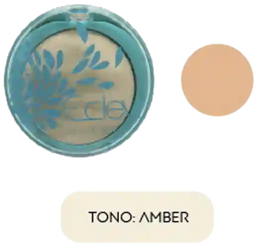 Polvo Compacto Ecleyr - Tono  Amber 