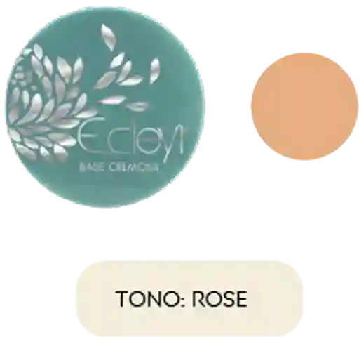 Polvo Compacto Ecleyr - Tono  Rose 