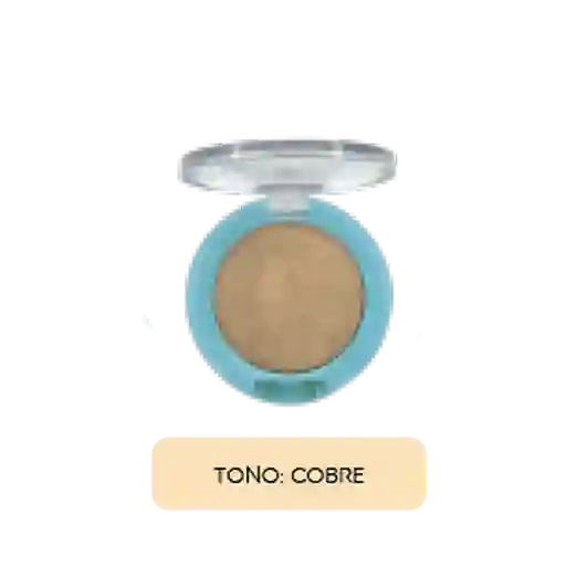 Ecleyr Sombra Compacta Individual - Tono Cobre