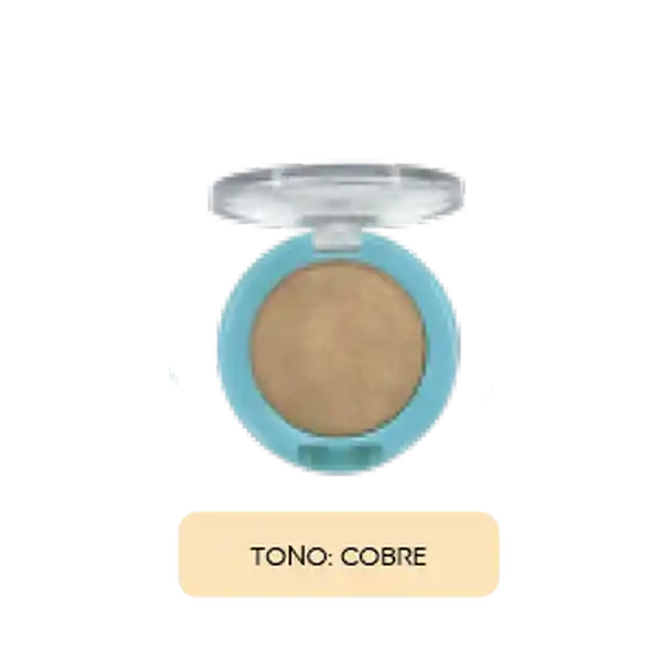 Ecleyr Sombra Compacta Individual - Tono Cobre